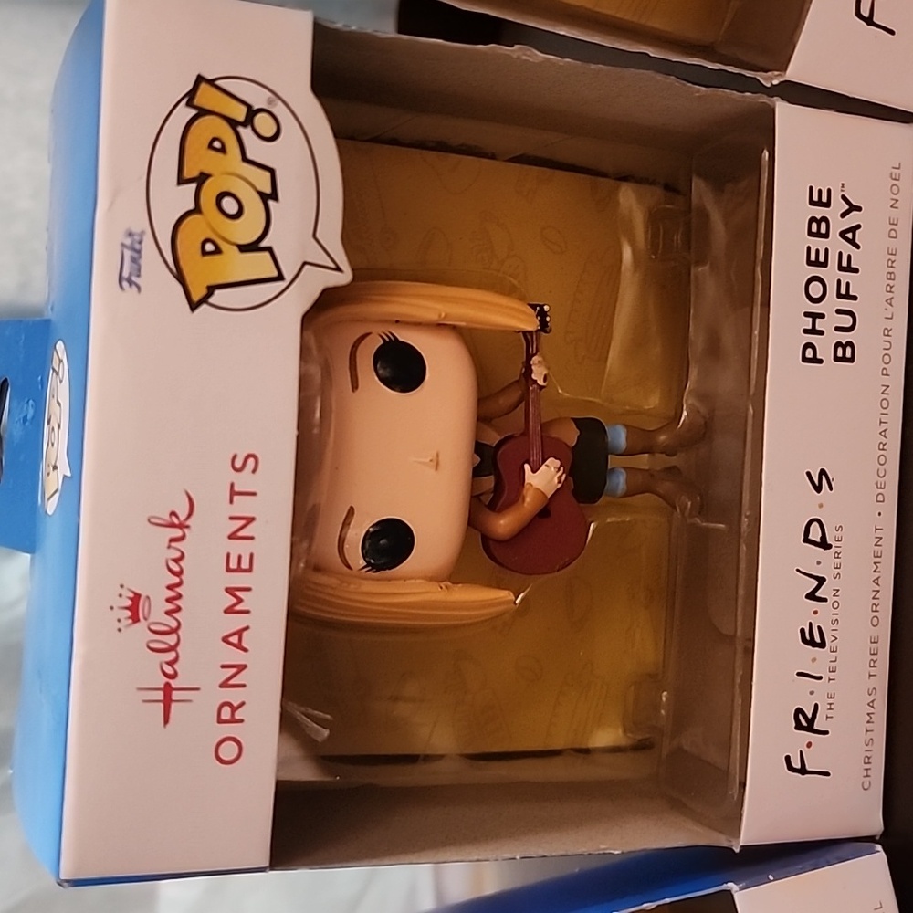 Friends Set 3 Hallmark Pop! Collab Friends Character Ornaments Set Nib - Picture 3 of 6